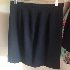 Wool work skirt